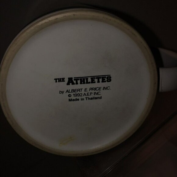 The Athletes by Albert E. Price Football 1992 Coffee Cup Mug - Picture 5 of 5
